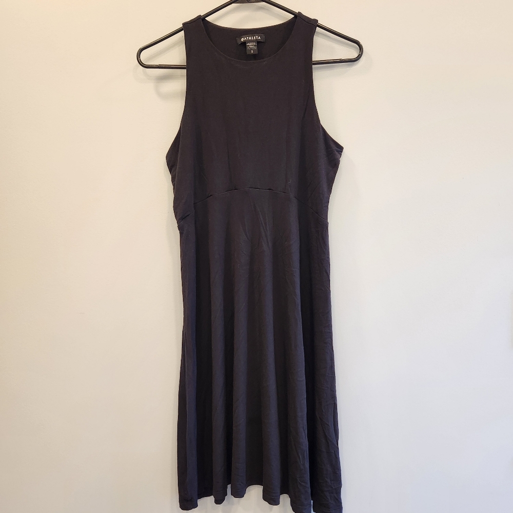 Athleta Santorini Thera Dress Black